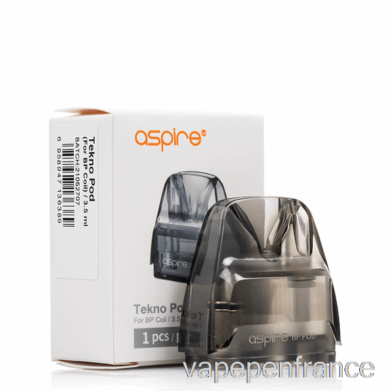 Dosettes De Remplacement Aspire Tekno [bp] Dosette De 3,5 Ml - Bobine Non Incl. Stylo Vape
